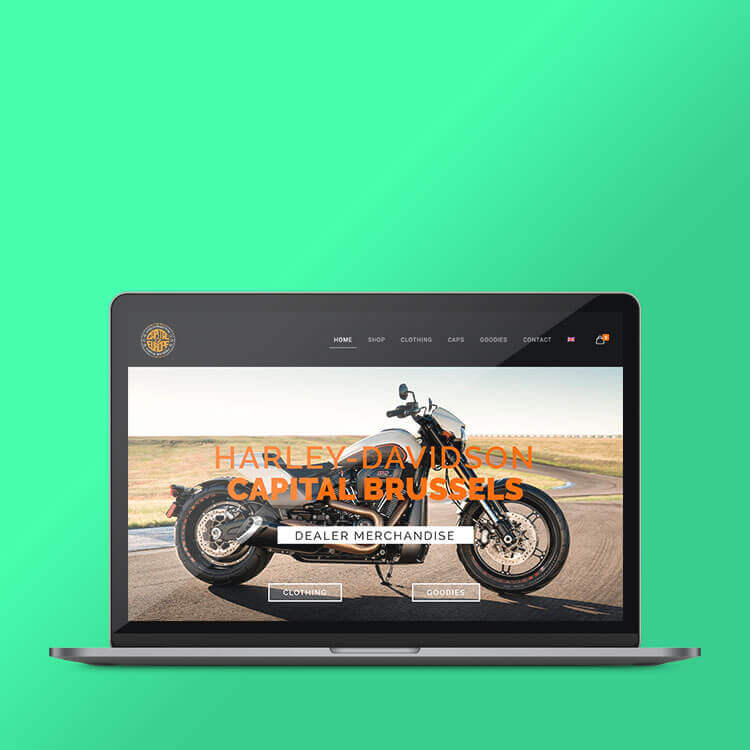 Harley Davidson Dilbeek webshop